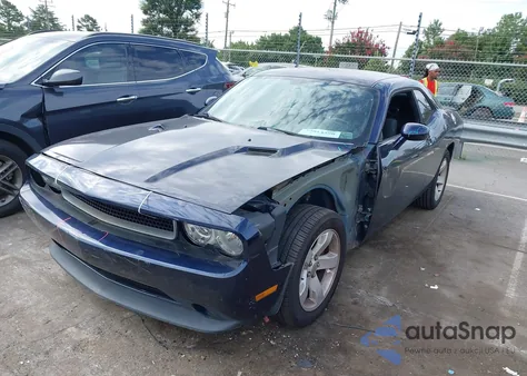 2013 Dodge Challenger Sxt из США, поврежденный, VIN 2C3CDYAG8DH627806